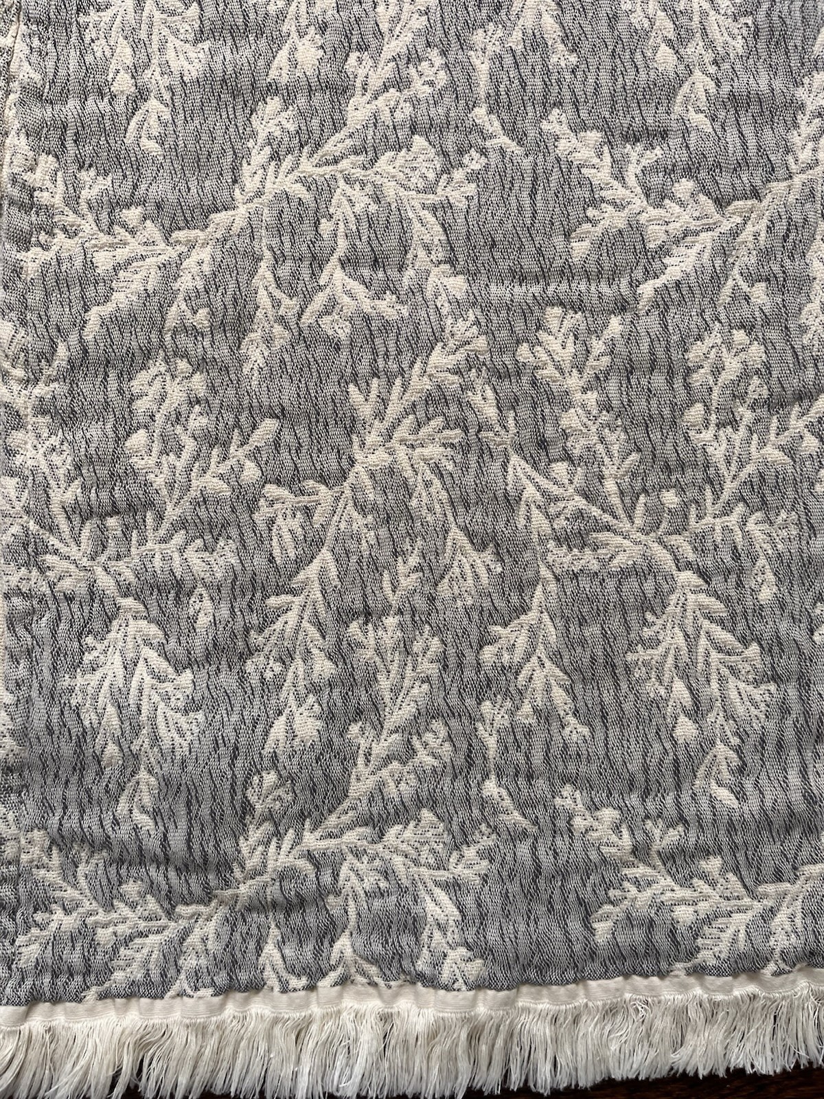 REJUVENATION Hadley jacquard organic cotton throw blanket. 72 x 51\ REJUVENATION Hadley jacquard organic cotton throw blanket. 72 x 51\