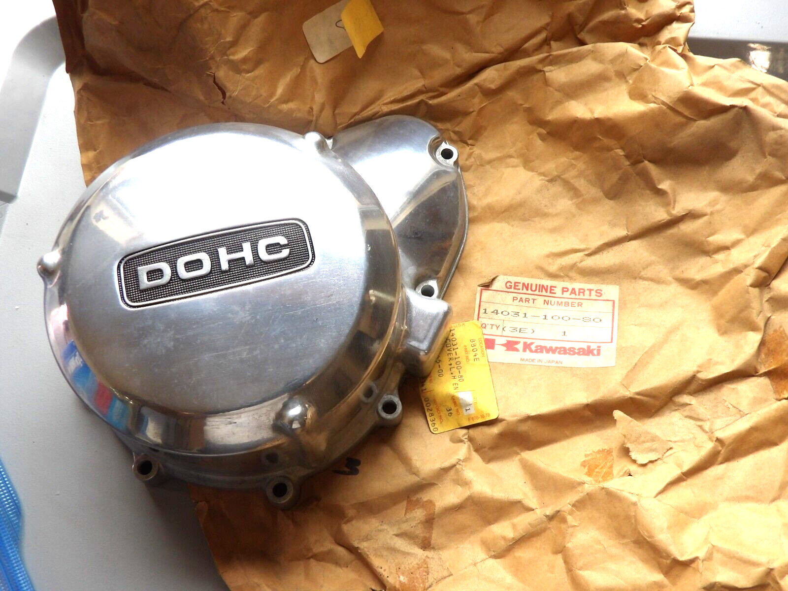 NOS Kawasaki Z1R KZ1000 1977-78 Genuine Left Engine Generator Cover 14031-100-80