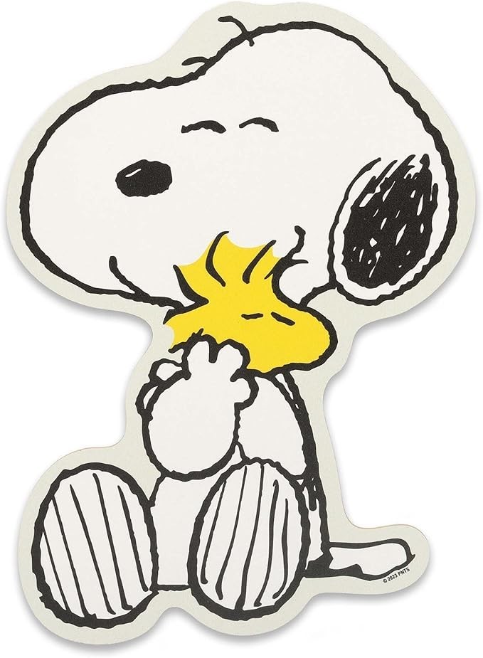 Peanuts Snoopy and Woodstock Hug Wood Wall Decor - Fun Snoopy Wall Art for Ki... Peanuts Snoopy and Woodstock Hug Wood Wall Decor - Fun Snoopy Wall Art for Ki...