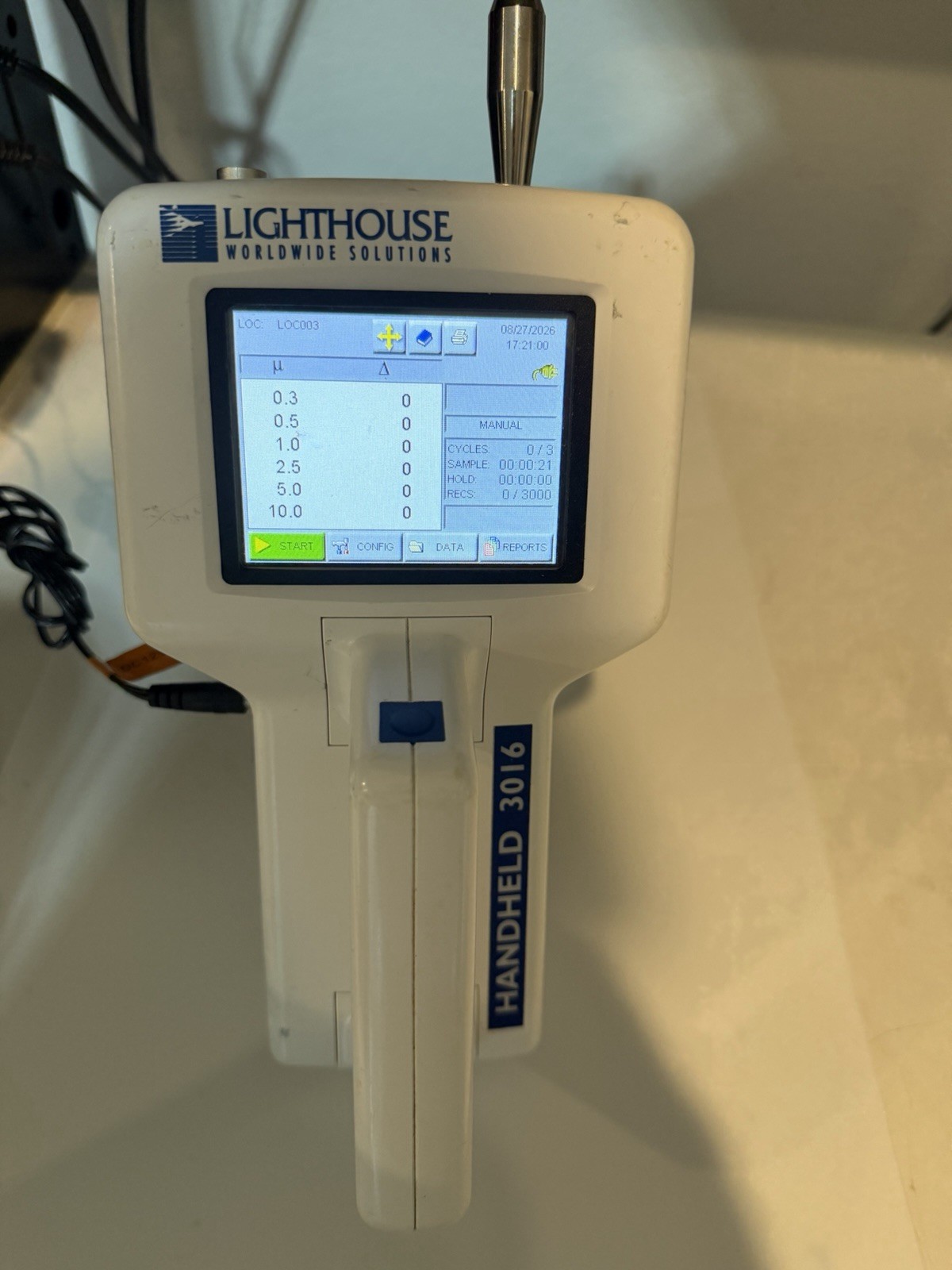  PARTICAL Counter LIGHTHOUSE HANDHELD 3016 Used 