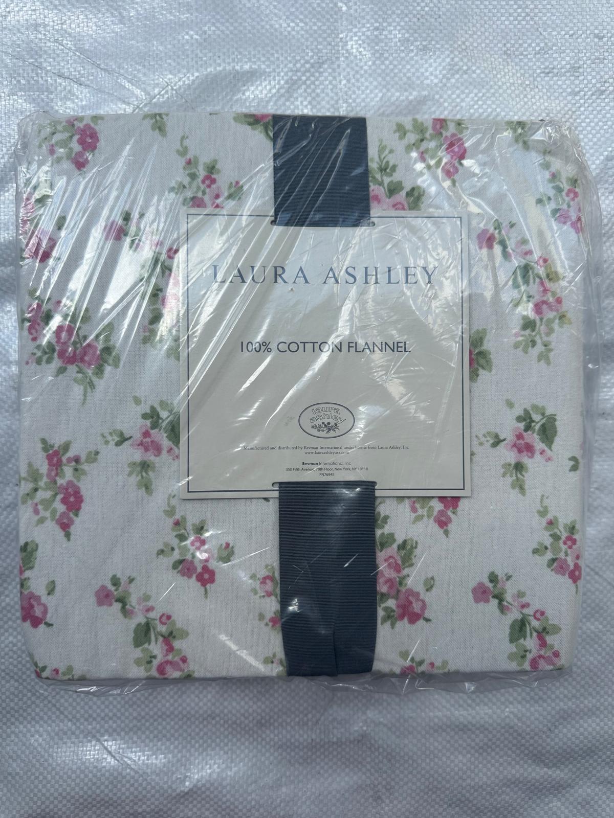 Laura Ashley Sheet Set, Cotton Flannel Bedding, Brushed for Extra Softnes Laura Ashley Sheet Set, Cotton Flannel Bedding, Brushed for Extra Softnes
