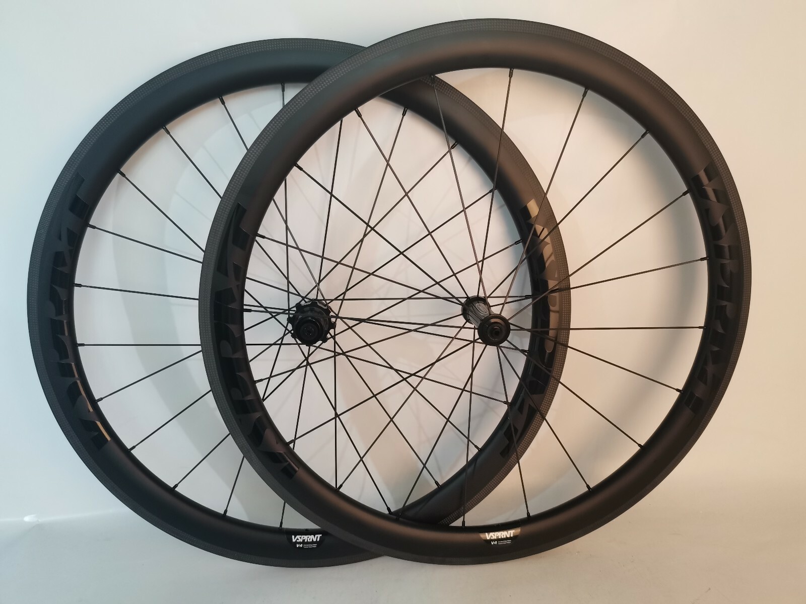 High Quality Tubeless 45mm Carbon Wheelset Road Bike 700C Vsprint 25mm Wheels