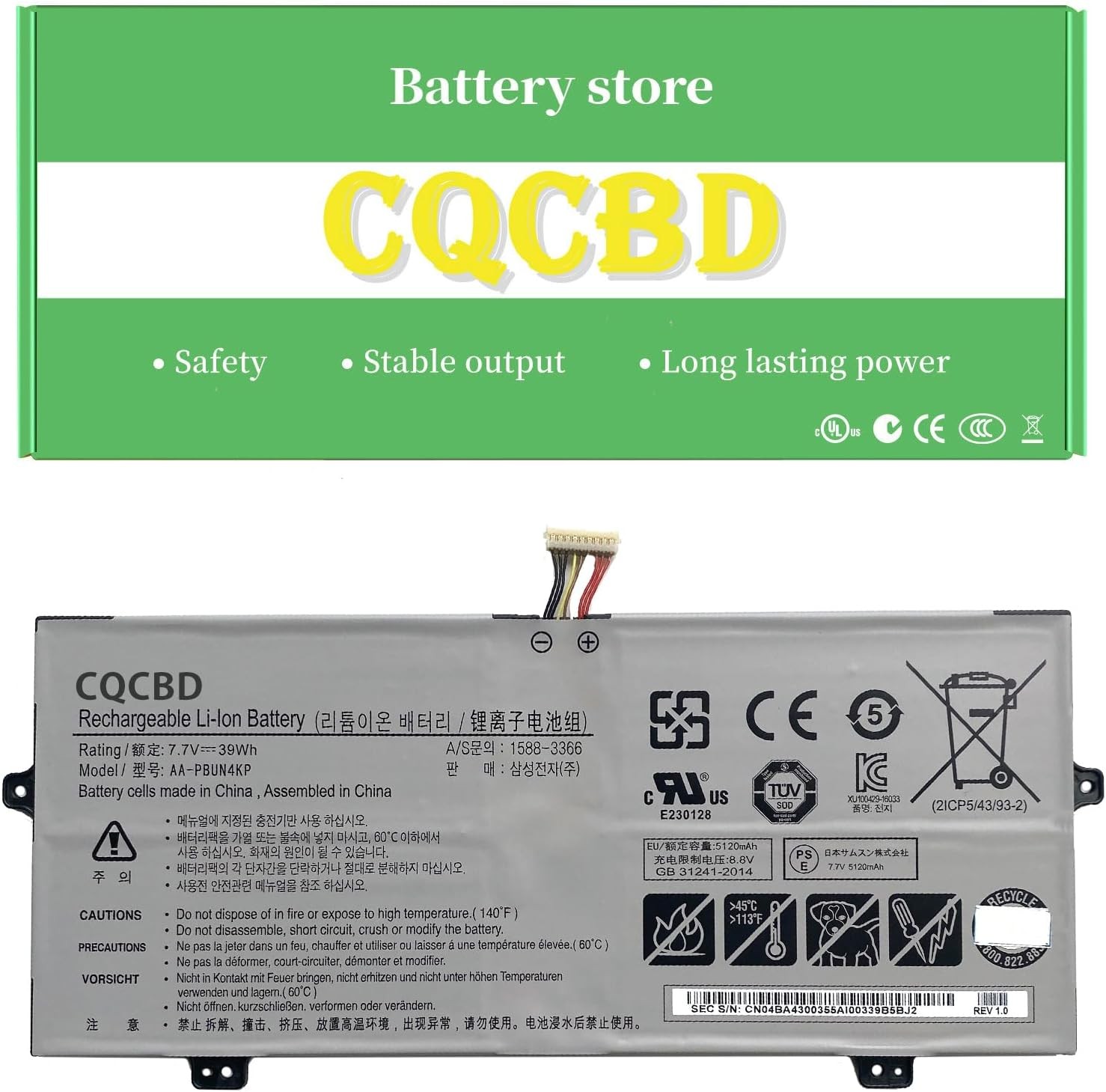 AA PBUN4KP Battery for Samsung ebook 9 Pen 930QAA 930QBE NP930QAA 930QAA K716 AA PBUN4KP Battery for Samsung ebook 9 Pen 930QAA 930QBE NP930QAA 930QAA K716