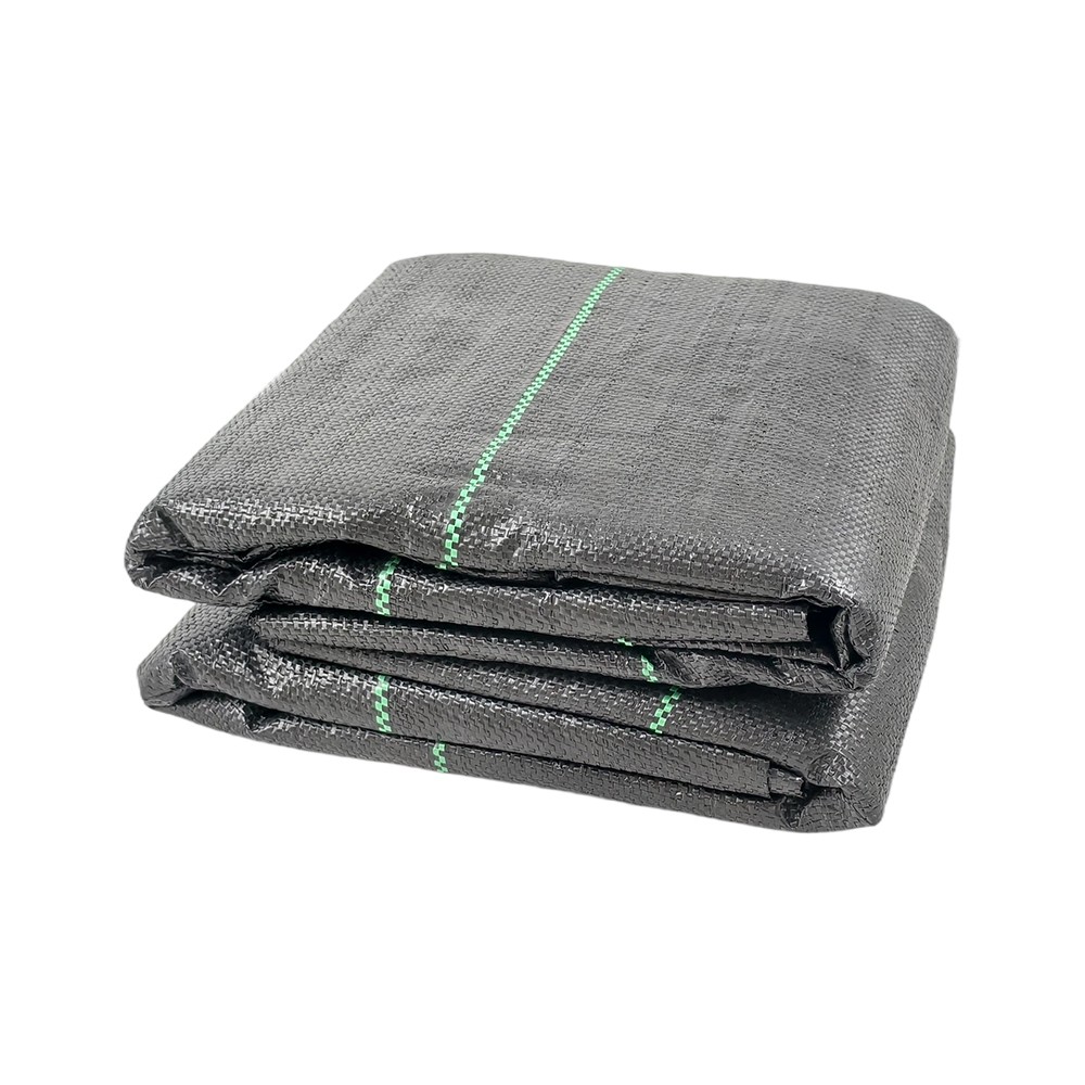 3.2oz 3*100FT Weed Barrier Fabric Woven Earthmat Ground Garden Cover Landscape