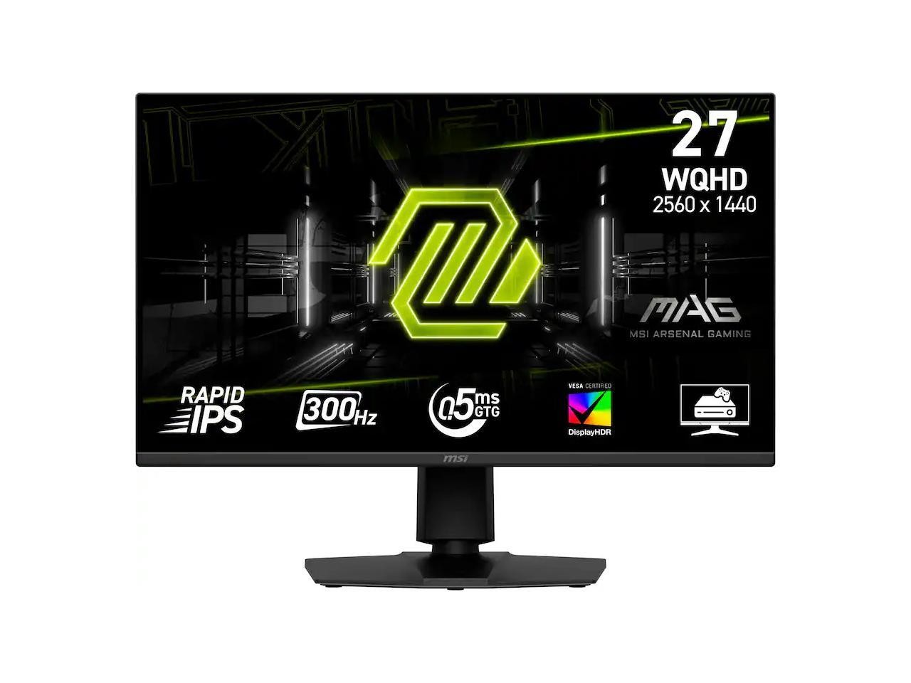 MSI 27 inch QHD 2K 1440P 300Hz Rapid IPS AMD FreeSync (Adaptive Sync) Monitor MSI 27 inch QHD 2K 1440P 300Hz Rapid IPS AMD FreeSync (Adaptive Sync) Monitor