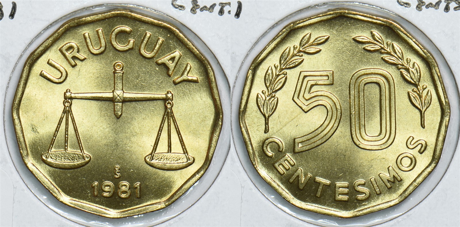 Uruguay 1981 50 Centesimos 241048 combine shipping