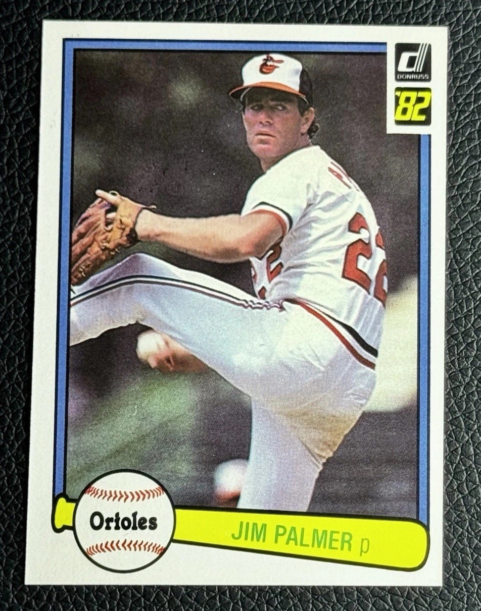 ‼️STELLAR VINTAGE‼️1982 Donruss Jim Palmer #231 Baltimore Orioles ICON MLB HOF