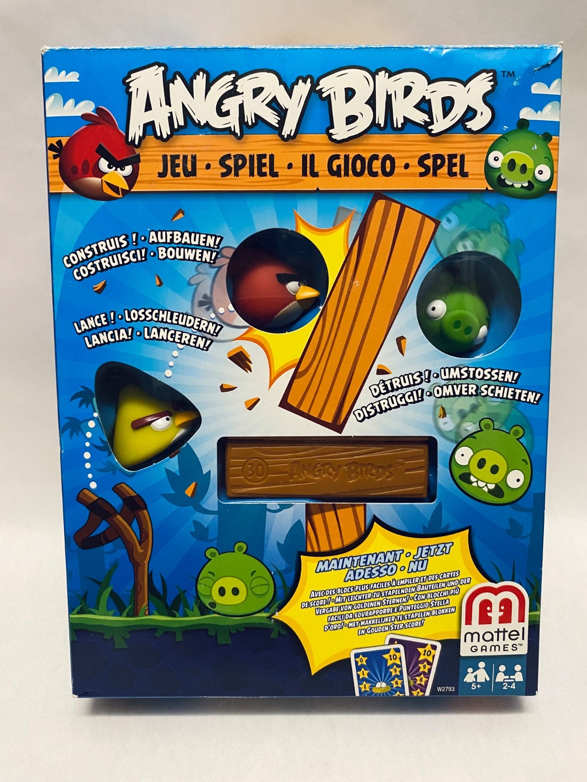 RARE Angry Birds Mattel | 2013 Knock On Wood | Mattel