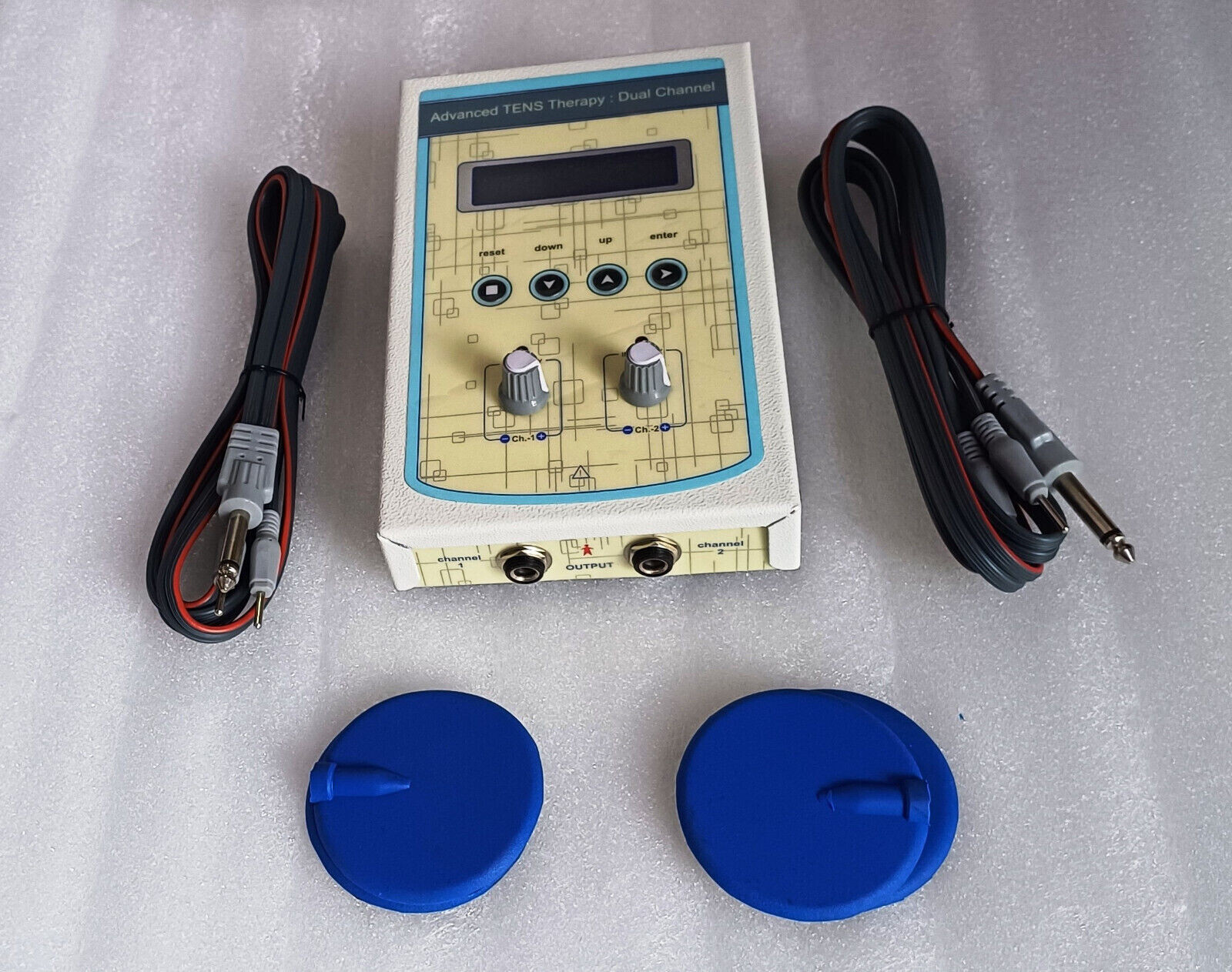 Home use Mini 2 Channel Electrotherapy Unit Physical  Therapy Machine