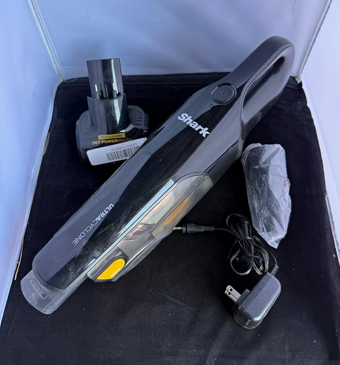 Shark UltraCyclone Handheld Vacuum w/ Charger & Dusting Brush Shark UltraCyclone Handheld Vacuum w/ Charger & Dusting Brush