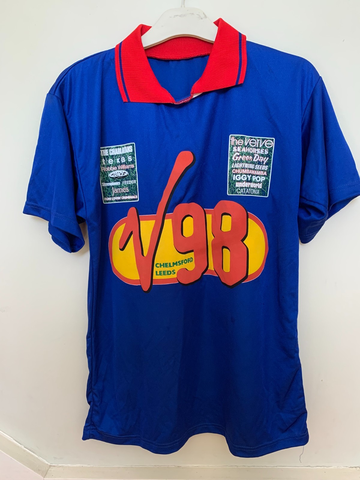 Original + Rare vtg V98 concert memorabilia Iggy Pop, The Verve, Green Day