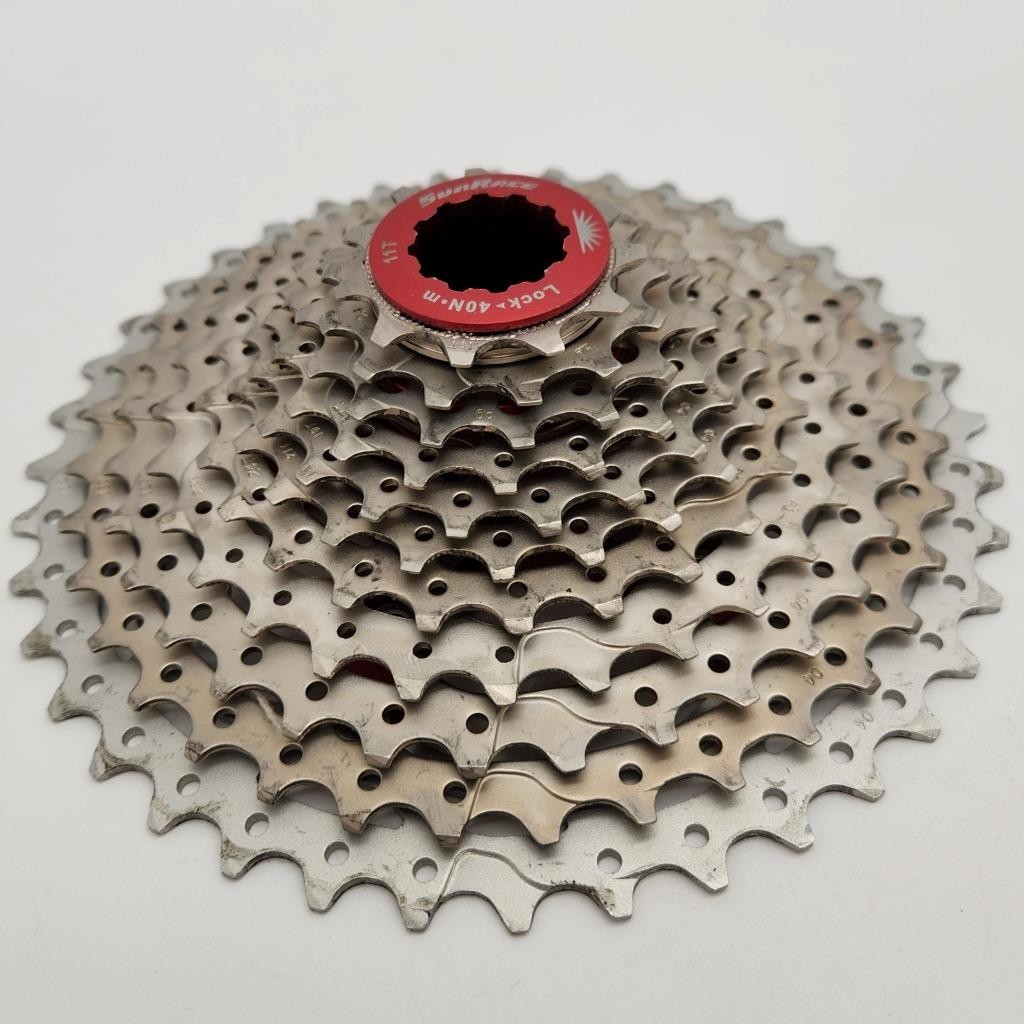 Sunrace CS-MX8 11 Speed Cassette Sprocket 11-40 Tooth Champagne OPEN PACKAGE