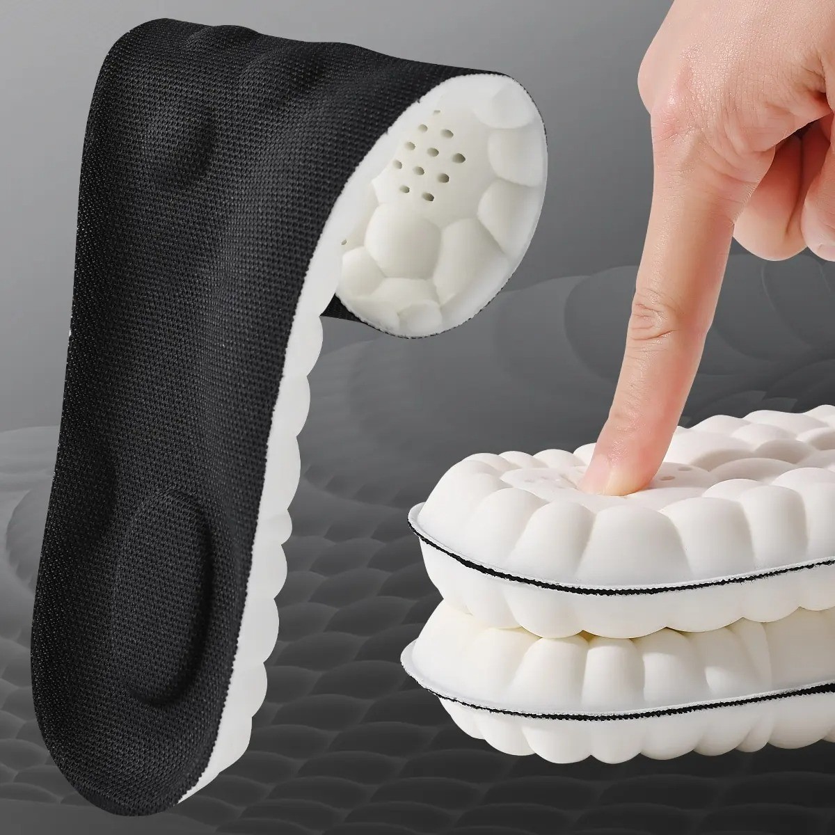 Original Stepprs Comfort Shoe Insoles Steppers Cloud Soles for Men Women US SIZE