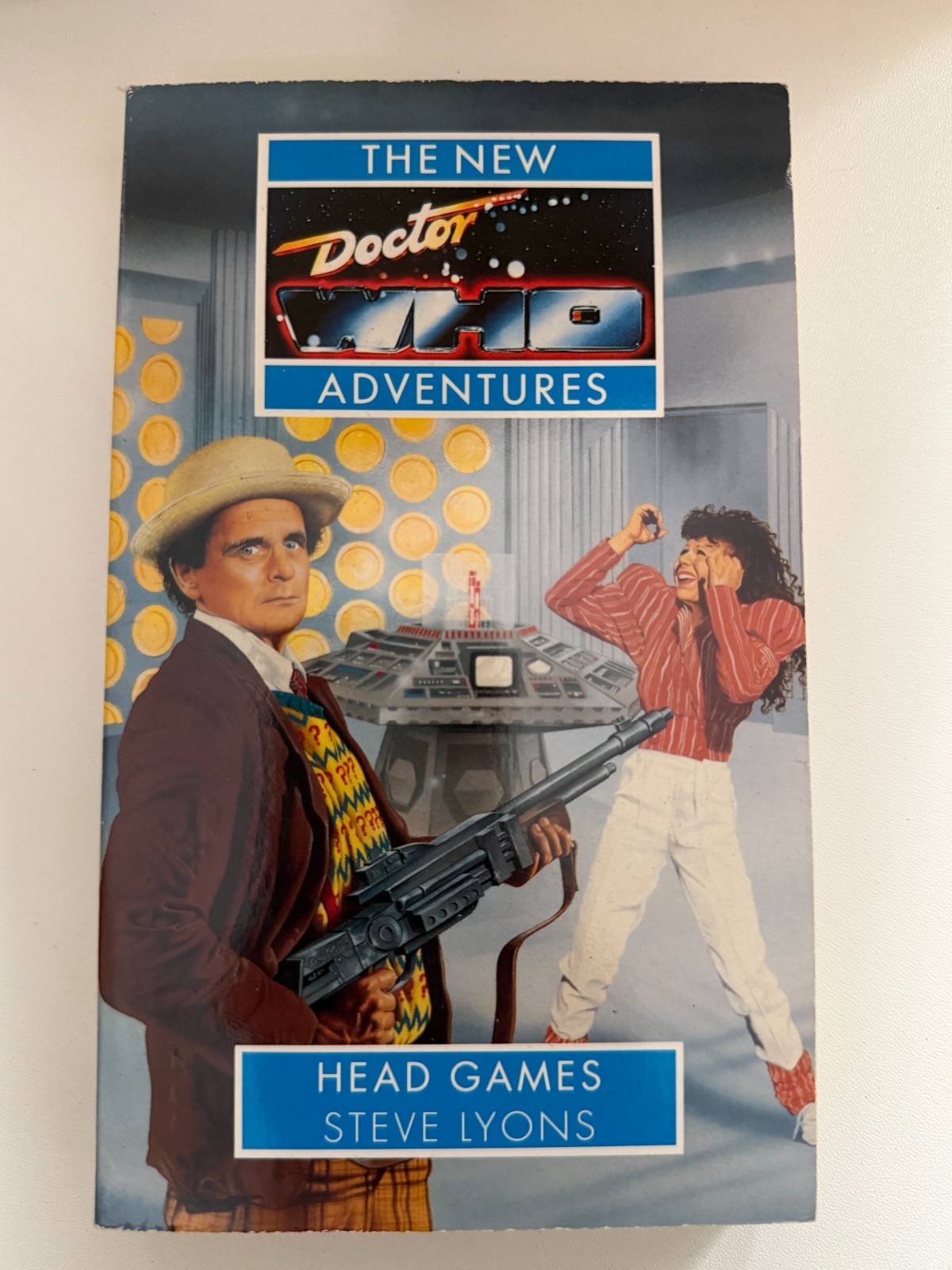 Doctor Who: Head Games - Steve Lyons - Virgin VNA #43 7th Doctor Benny Mel OOP