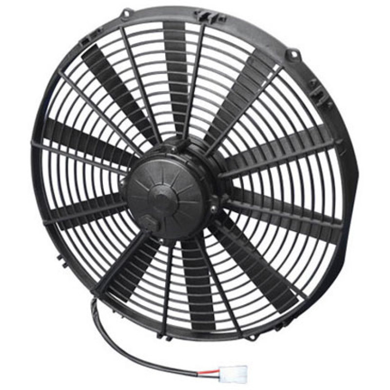 SPAL 30102047 16 in High Performance 2036 CFM 12V Straight Blade Pusher Fan LL SPAL 30102047 16 in High Performance 2036 CFM 12V Straight Blade Pusher Fan LL