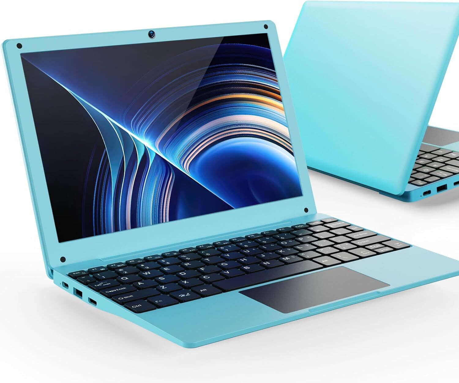 Portable Laptop Computer 10.1'' Quad Core Android 12 Netbook W/ WiFi Webcam Xmas