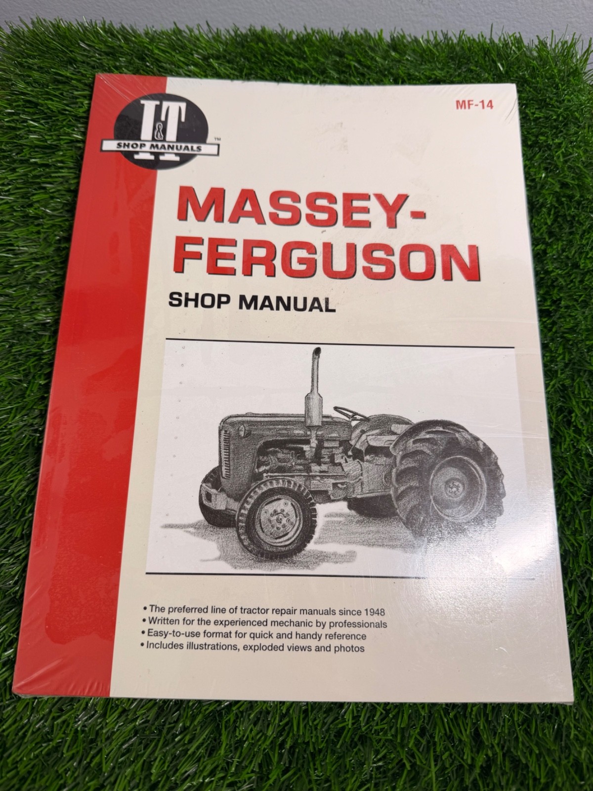 Massey-Ferguson MF-14 Shop Manual Models TO35, F40 TO35 Diesel +Other Models NEW