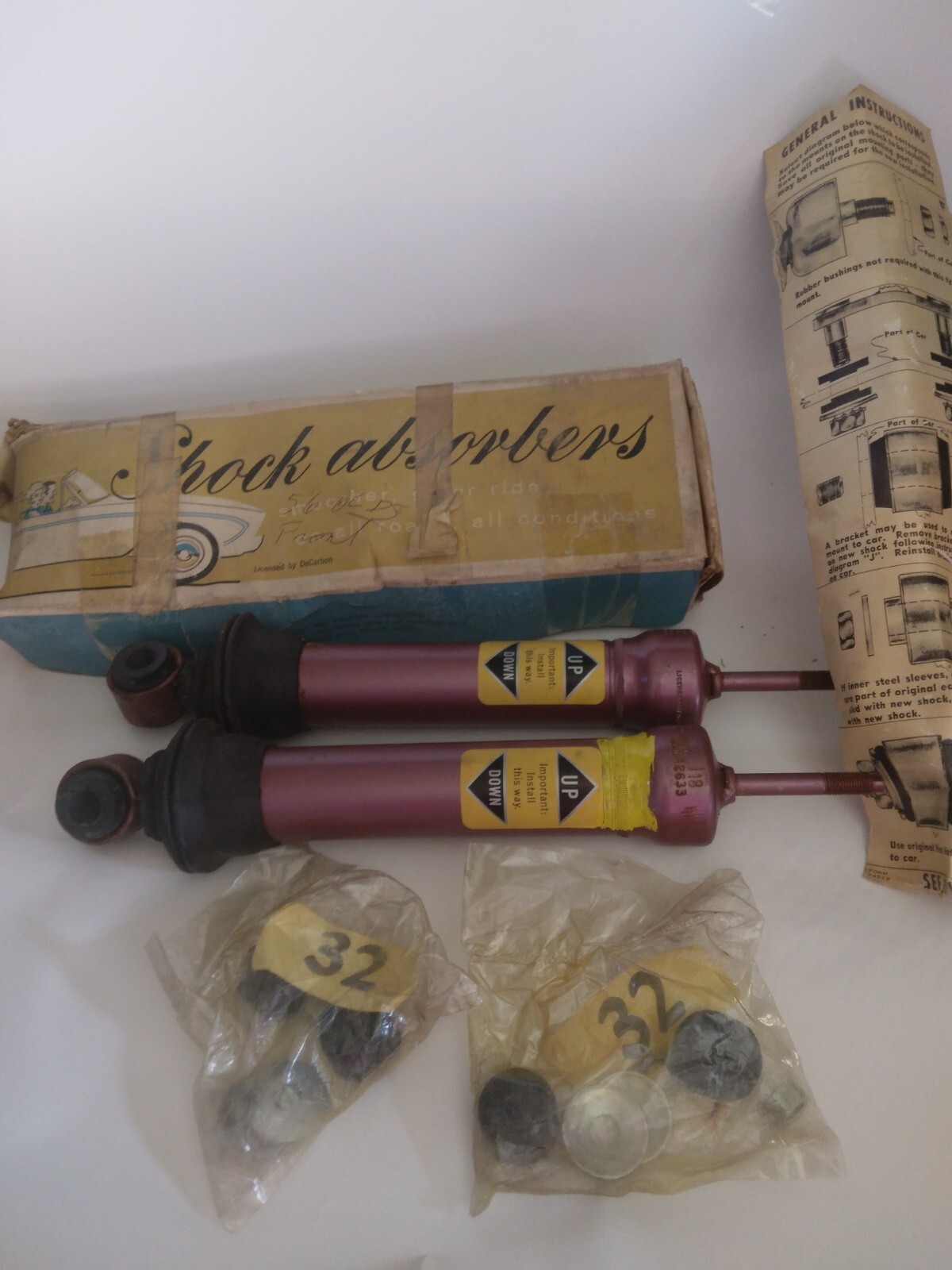 Vtg Front Shock Absorber 1956 Oldsmobile