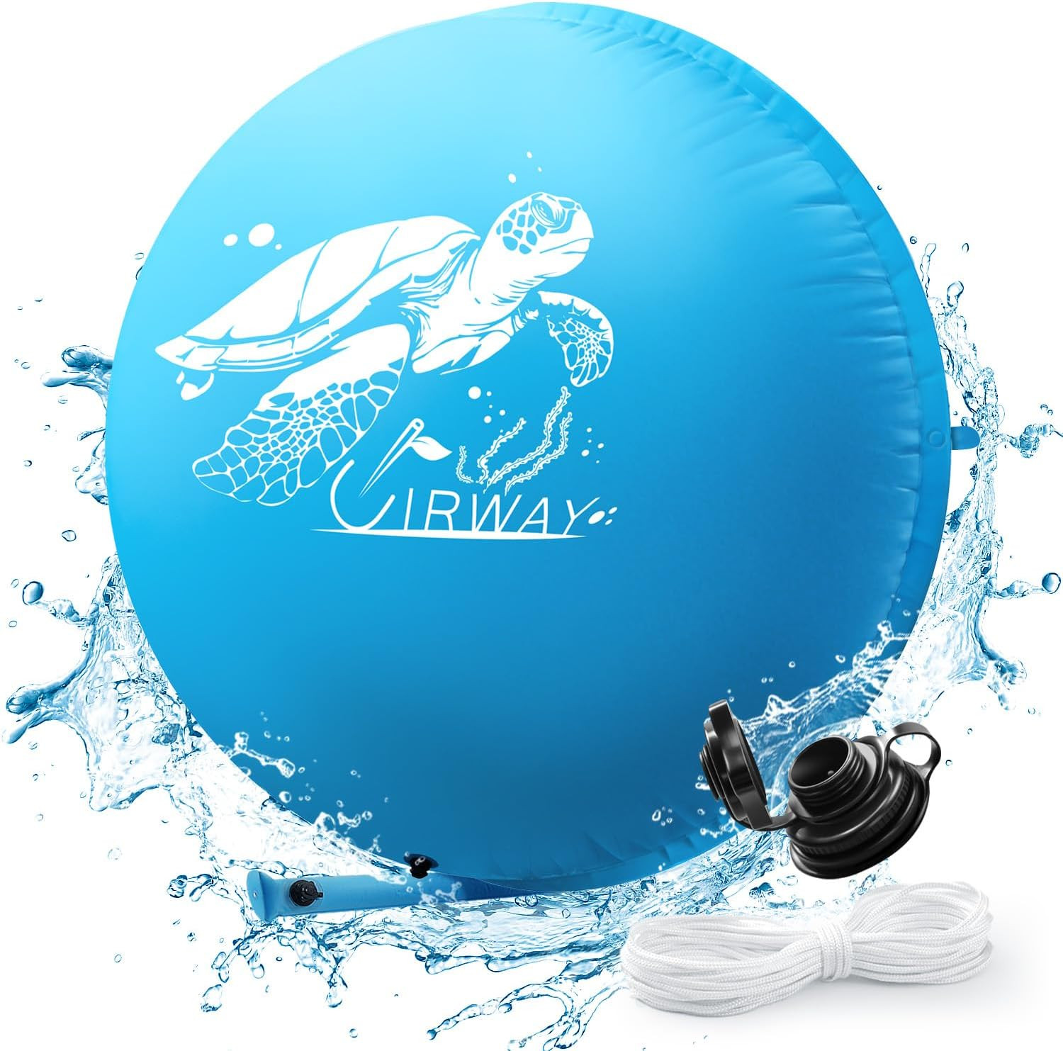 UIRWAY Pool Pillows for above Ground Pools, 16.4Ft Dia. Air Pillow for Winterizi