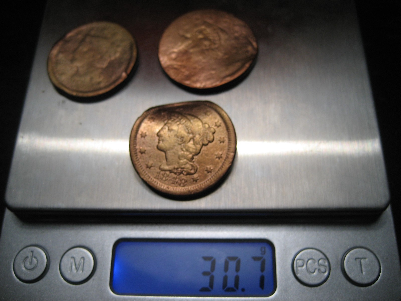 1848 braided hair large cent 1848 braided hair large cent