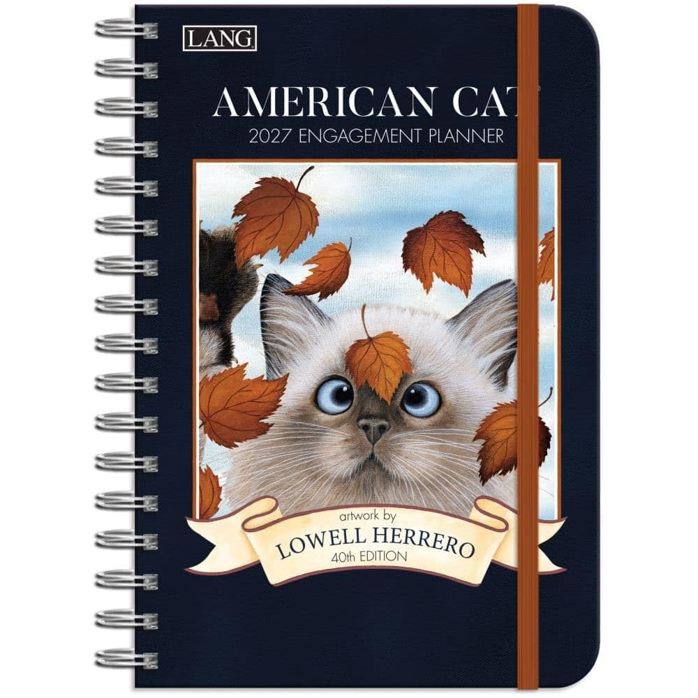 Lang Brands, LLC, American Cat 2027 Engagement Planner by Lowell Herrero