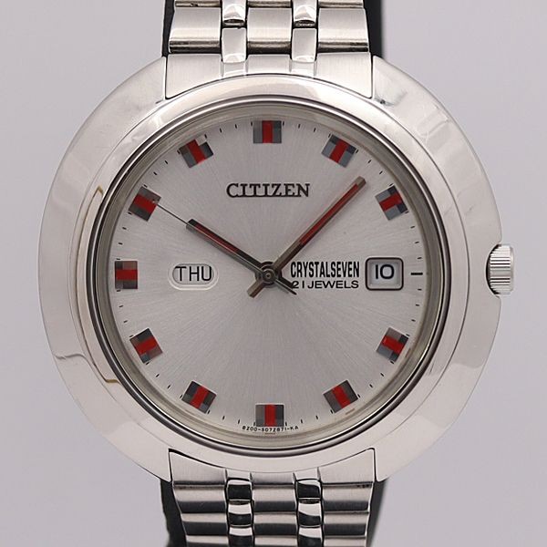 Citizen Crystal Seven 8200-S042994 Automatic Watch Wrist6.7in