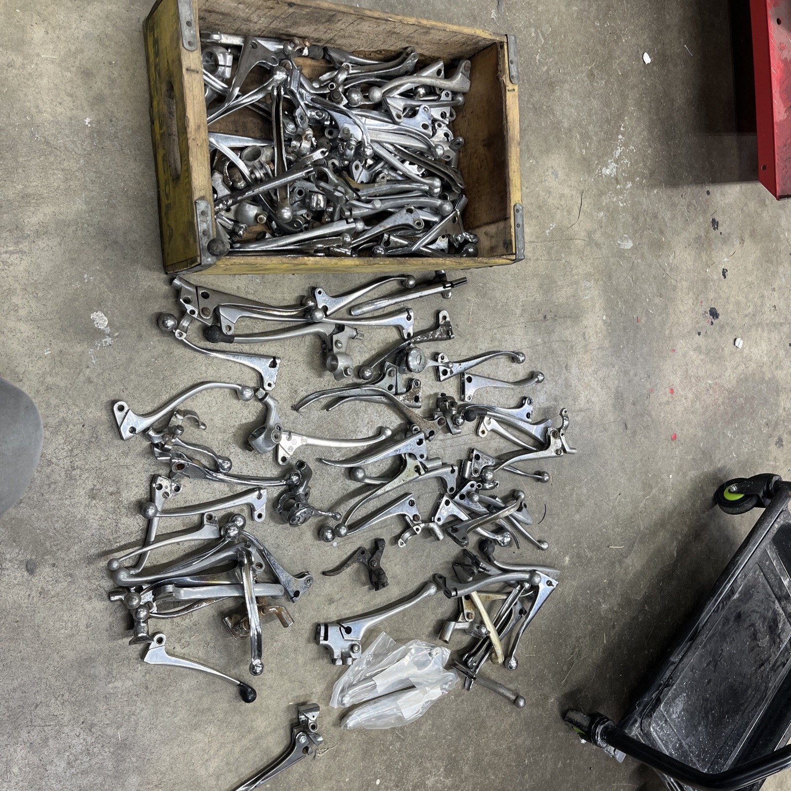 Triumph BSA unit pre unit Lever Lot Triumph BSA unit pre unit Lever Lot
