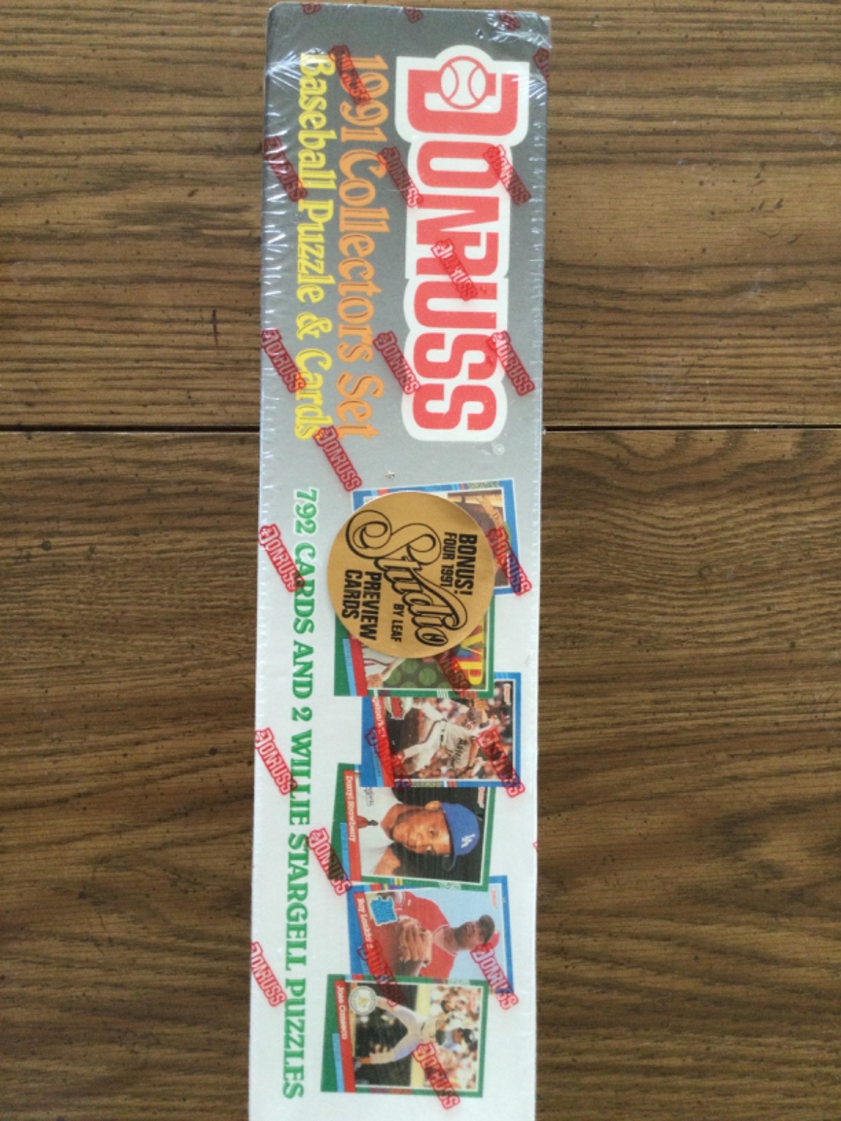 1991 Donruss Baseball Factory Sealed Complete Set Cards Mint Condition 1991 Donruss Baseball Factory Sealed Complete Set Cards Mint Condition