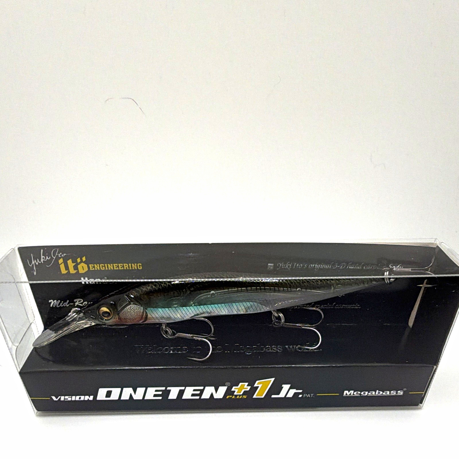 Megabass Vision ONETEN+1 Jr. Suspending Ito Clear Laker 3/8oz 98mm 511142 Megabass Vision ONETEN+1 Jr. Suspending Ito Clear Laker 3/8oz 98mm 511142
