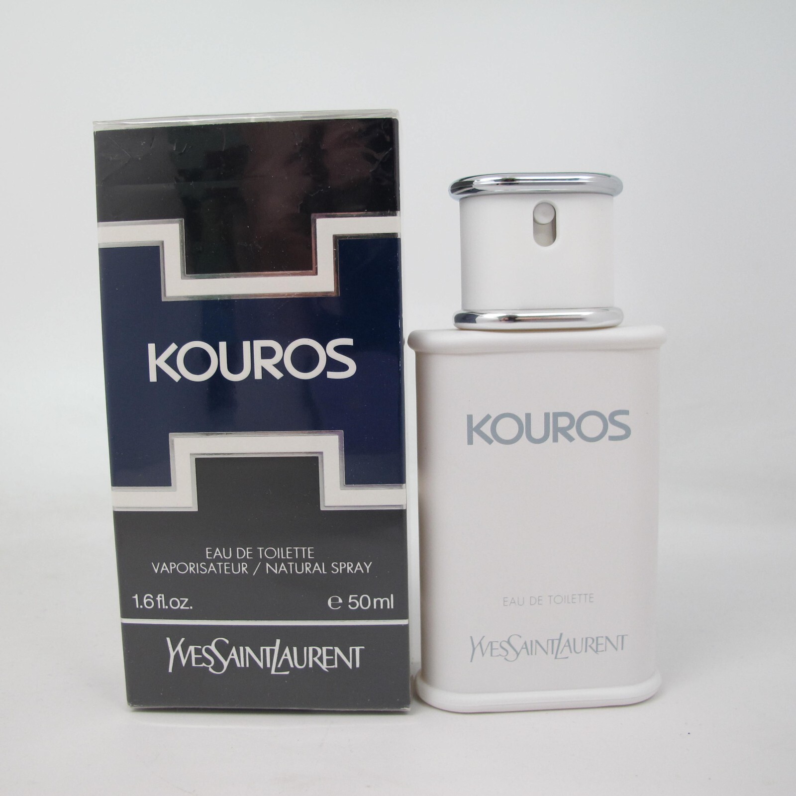 KOUROS by Yves Saint Laurent 50 ml/ 1.6 oz Eau de Toilette Spray NIB KOUROS by Yves Saint Laurent 50 ml/ 1.6 oz Eau de Toilette Spray NIB