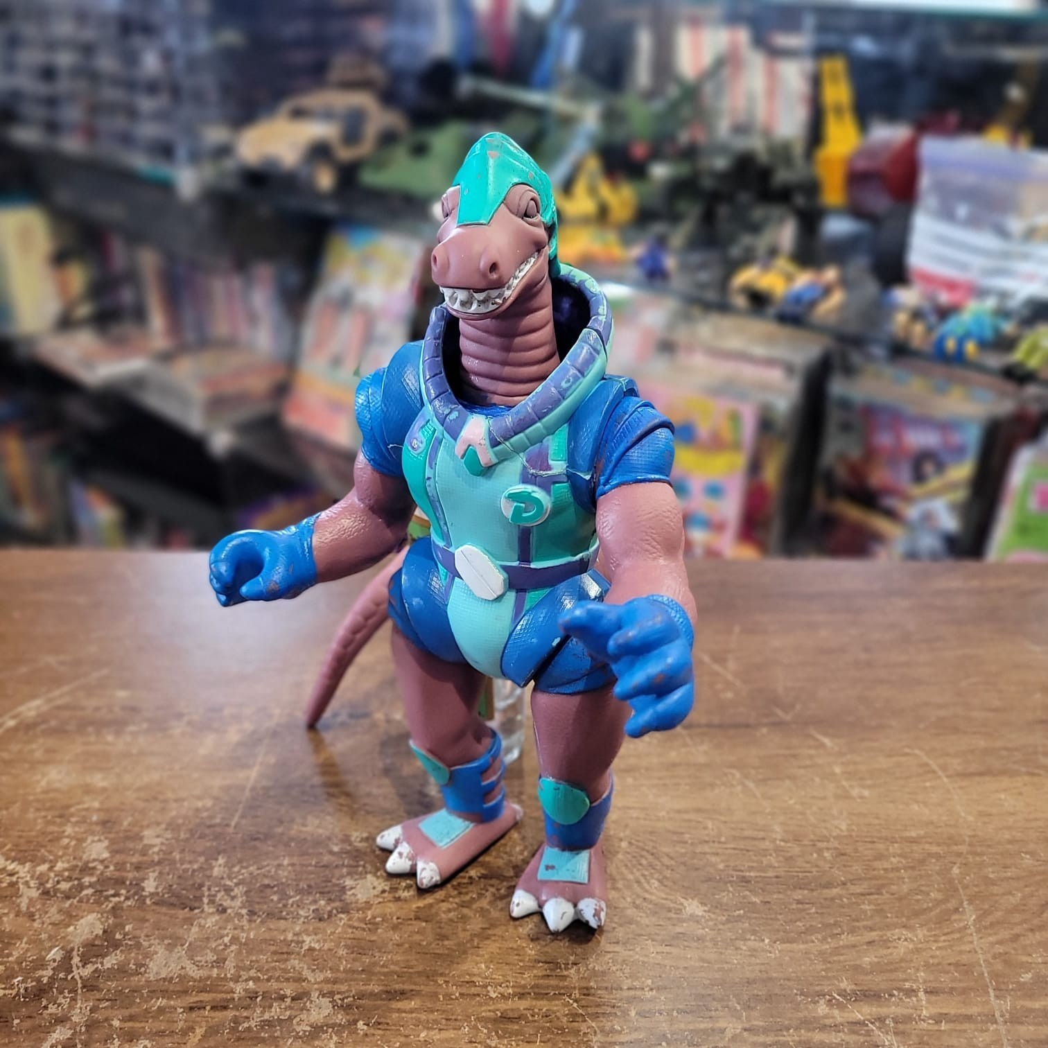 Allo Dinosaucers Glasslite Brazil Rare Figure Vintage Original 80s Dinoplati