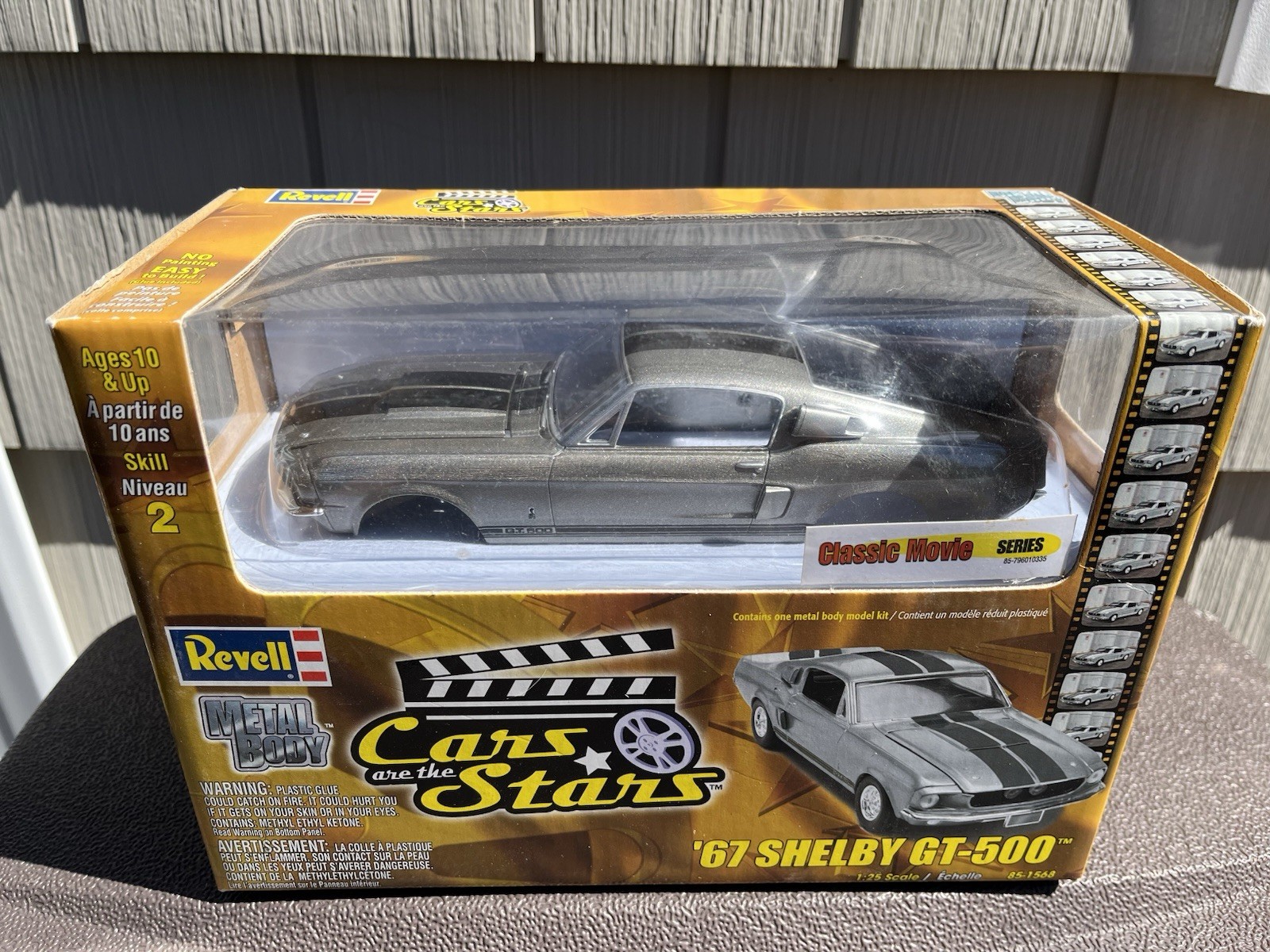 1967 Shelby Mustang GT 500 Revell Diecast kit 1:25 Scale BNMIB 