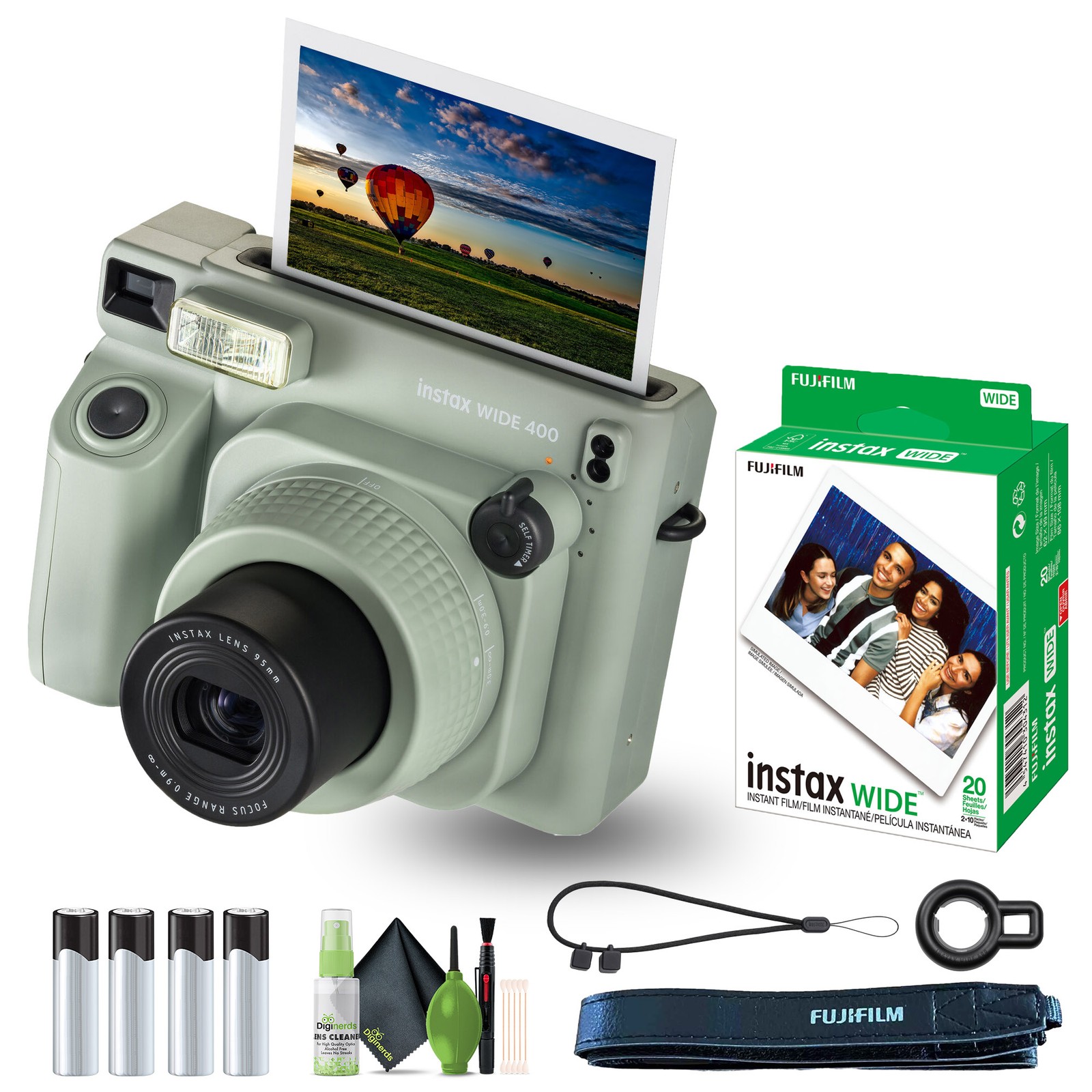 Fujifilm Instax Wide 400 Instant Camera w/ Wide Film Bundle Fujifilm Instax Wide 400 Instant Camera w/ Wide Film Bundle