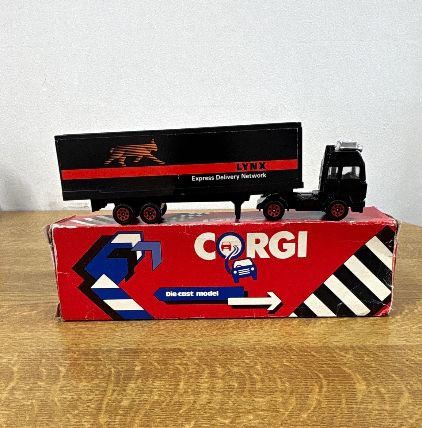 Vintage 1985 Corgi Toys Seadon Atkinson Lynx Container Truck Lorry Box England