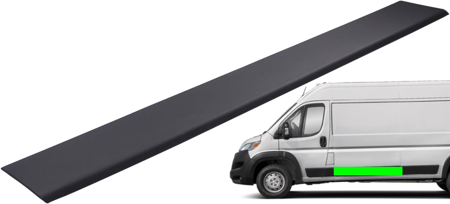 FIT 2019-2025 DODGE RAM PROMASTER 2500 DRIVER SIDE SLIDING DOOR TRIM MOLDING FIT 2019-2025 DODGE RAM PROMASTER 2500 DRIVER SIDE SLIDING DOOR TRIM MOLDING