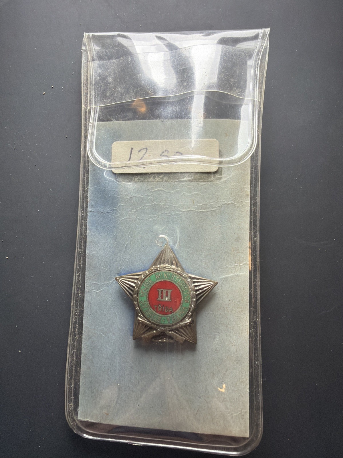 Mint NOS Cold War Czechoslovakian Sharpshooter Badge Star Zukov Praha W Package Mint NOS Cold War Czechoslovakian Sharpshooter Badge Star Zukov Praha W Package