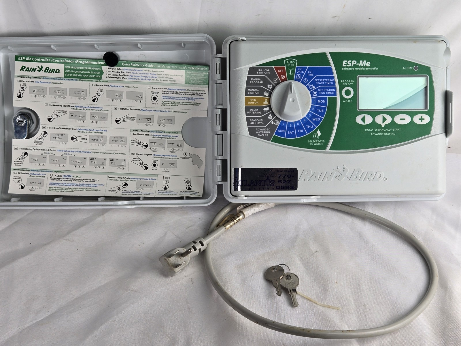Rain Bird ESP-Me Enhanced Modular Irrigation Sprinkler Controller Timer 7...