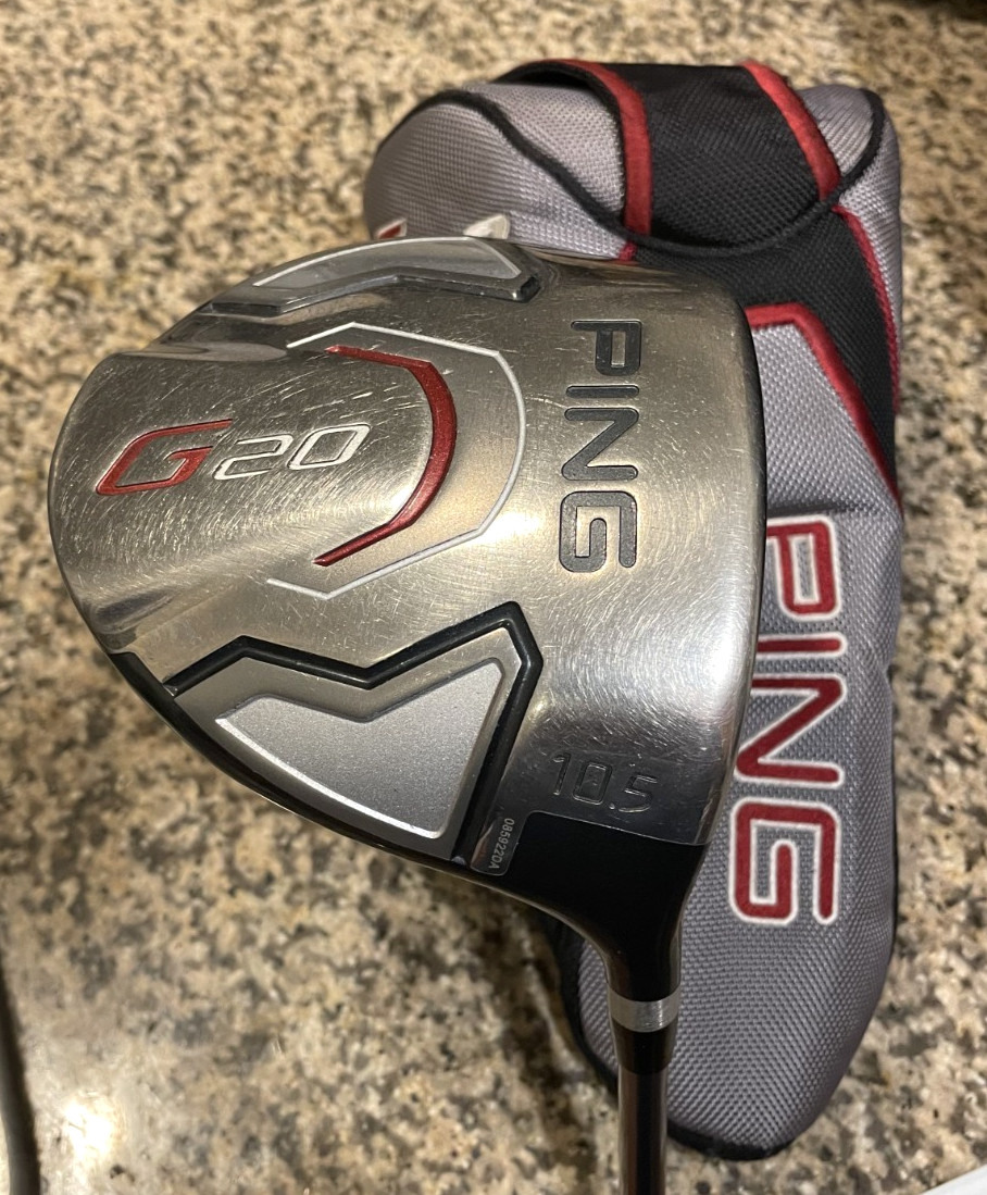 Nice Ping G20 Driver TFC 169 Reg Graphite Shaft, 10.5* Loft, 45.75\ Nice Ping G20 Driver TFC 169 Reg Graphite Shaft, 10.5* Loft, 45.75\
