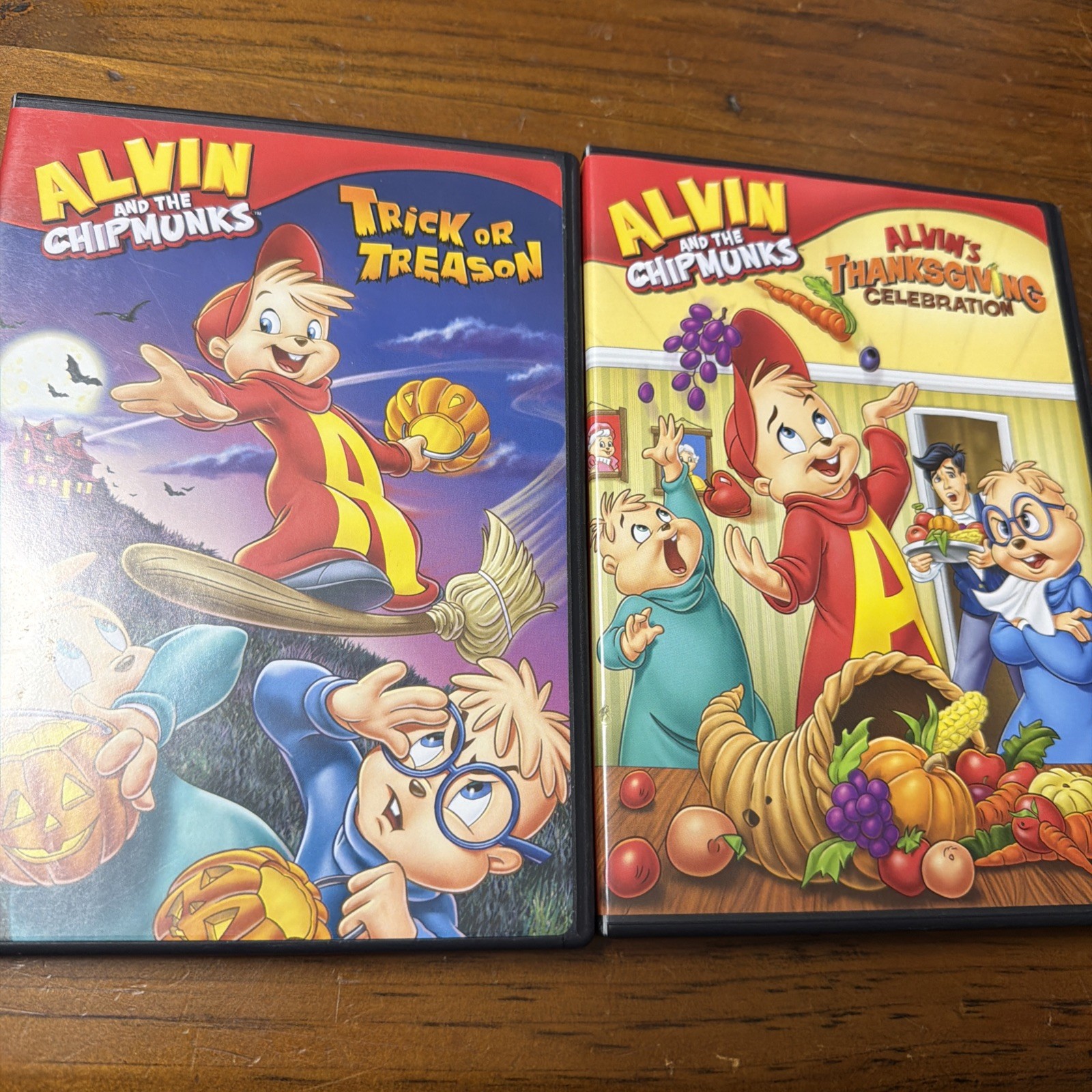 Alvin and The Chipmunks/Thanksgiving and Halloween DVD