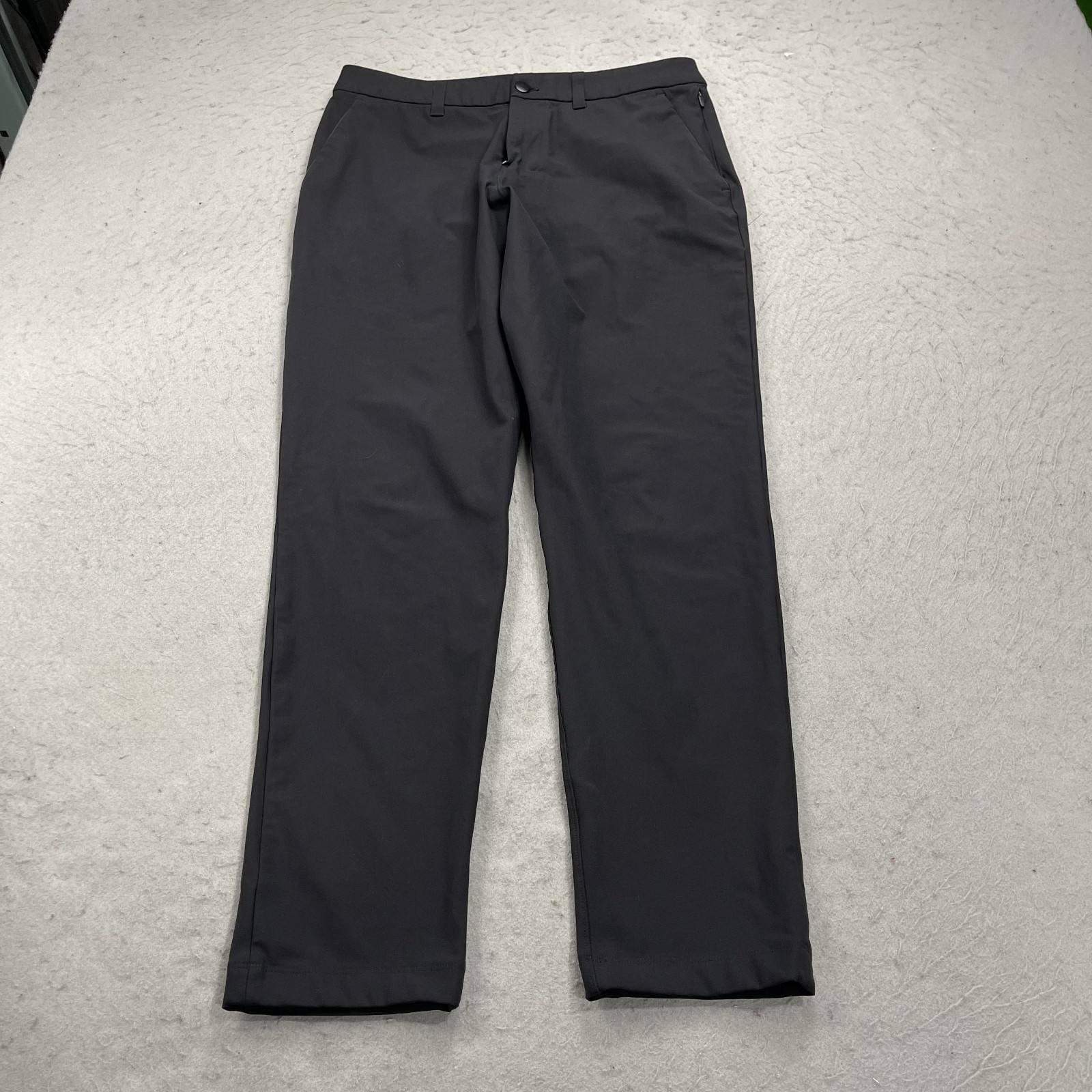Lululemon Pants Mens 31x30 Black ABC Trouser Warpstreme Slim Casual Chino Golf