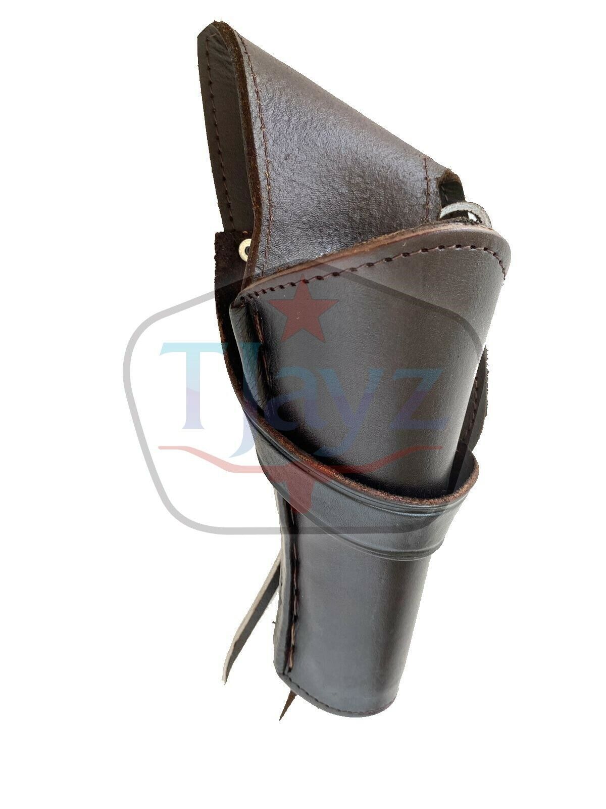 TJAYZ AMERICAN CROSS DRAW WESTERN COWBOY 100% THICK LEATHER PISTOL SASS HOLSTER