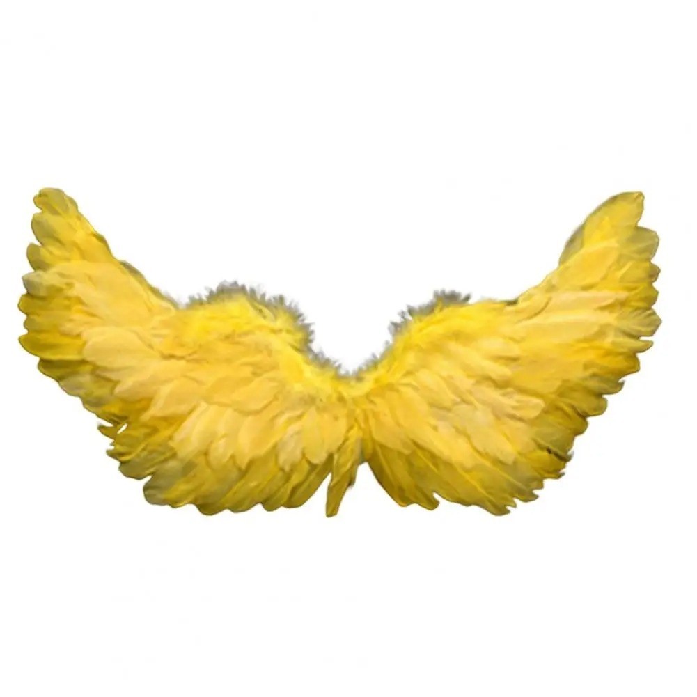 Angel Feather Wings Colorful Costume Accessories Photography Props Wedding Hallo
