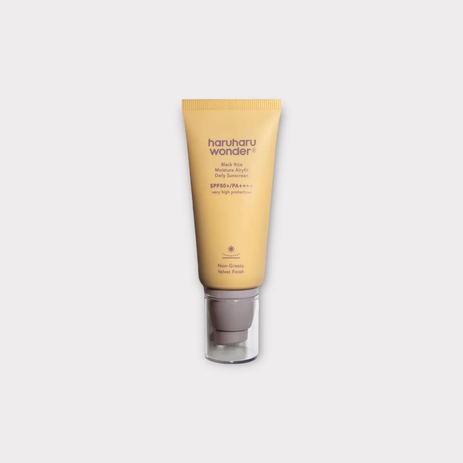 [US Seller] Haruharu Wonder Black Rice Moisture Airyfit Sunscreen 50ml PA ++++