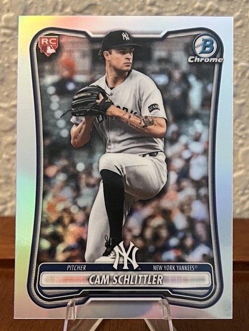 2026 Bowman Chrome - Cam Schlittler #29 Red Rookie Variation (RC) 2026 Bowman Chrome - Cam Schlittler #29 Red Rookie Variation (RC)