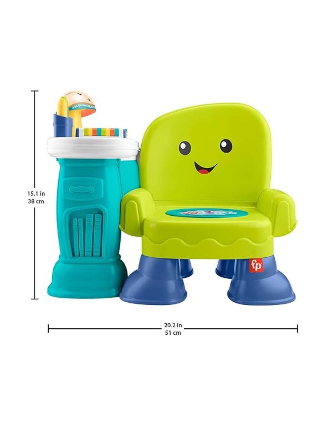 Fisher-Price Toddler Toy Laugh & Learn Song&Story Learning Chair w/ Music&Lights