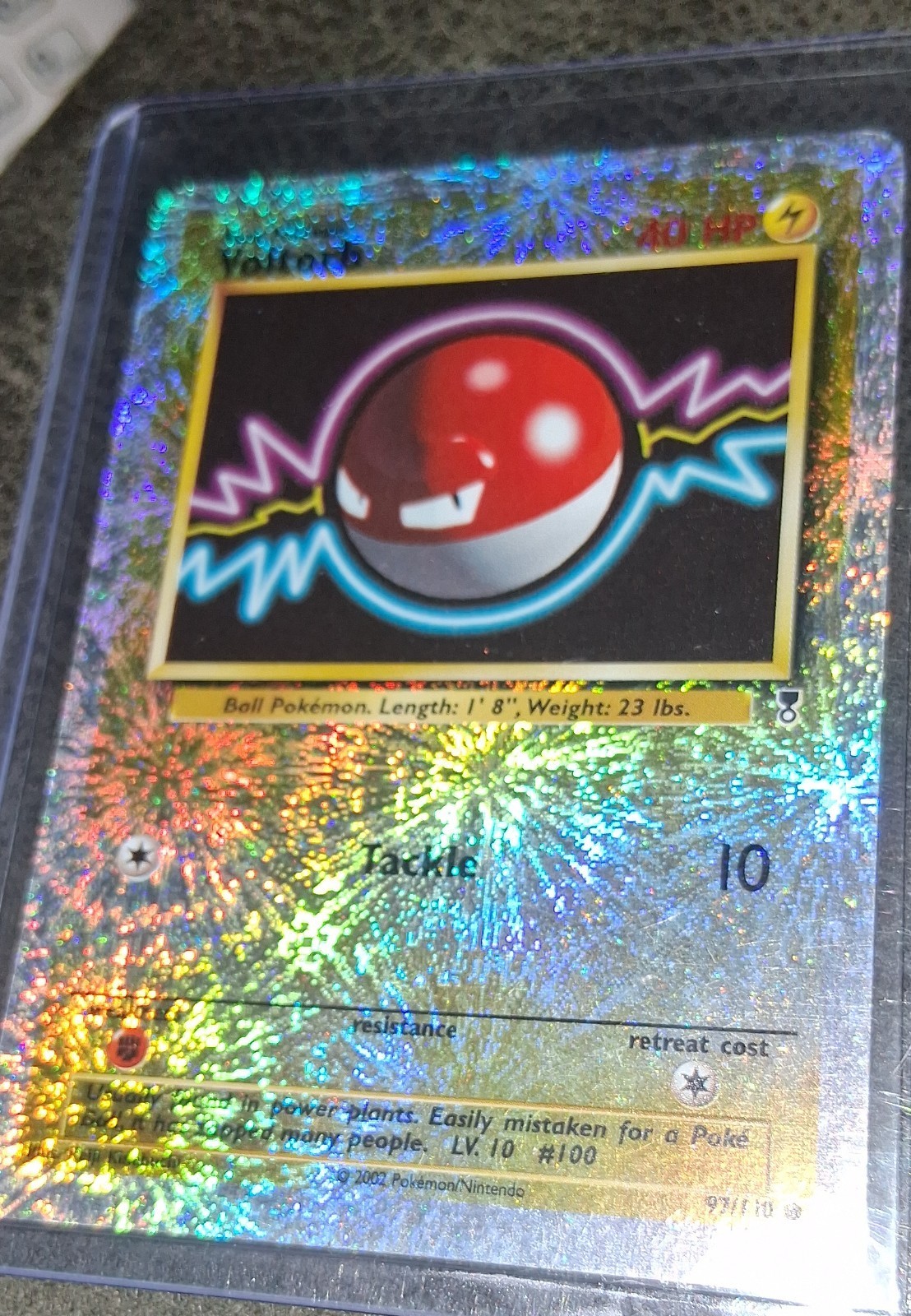 Voltorb 97/110 Legendary Collection Reverse Holo
