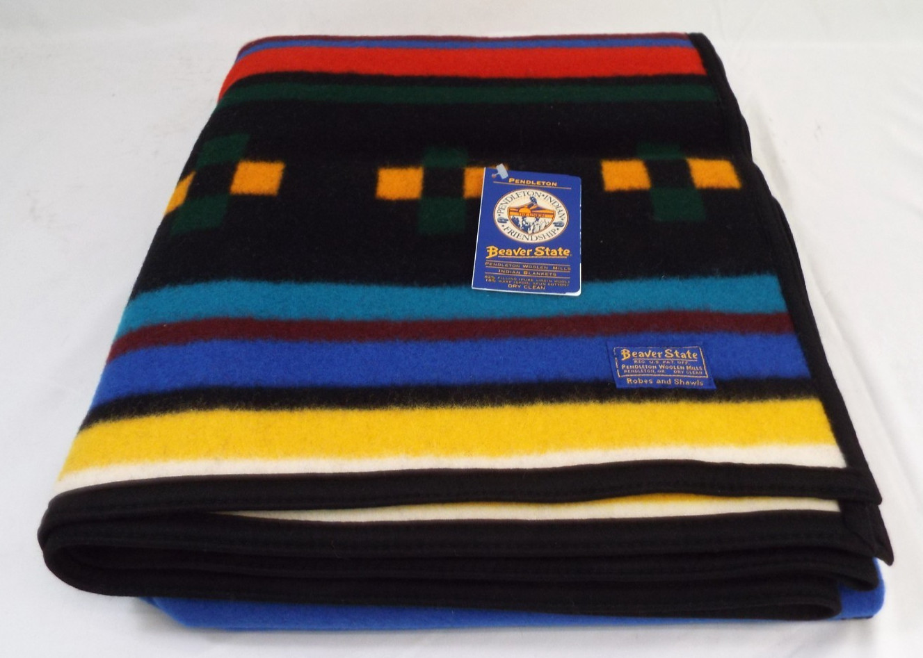 Pendleton Beaver State Silver Springs Wool Robe Blanket 64 Pendleton Beaver State Silver Springs Wool Robe Blanket 64