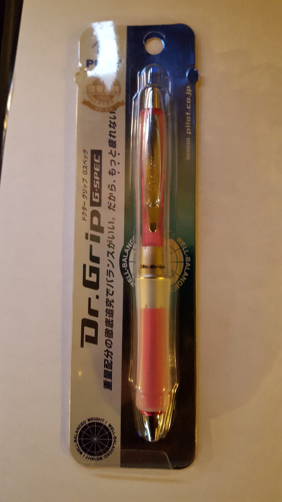 UNeek Pilot Dr.Grip COG Unique Ballpoint Pen Pink UNeek Pilot Dr.Grip COG Unique Ballpoint Pen Pink