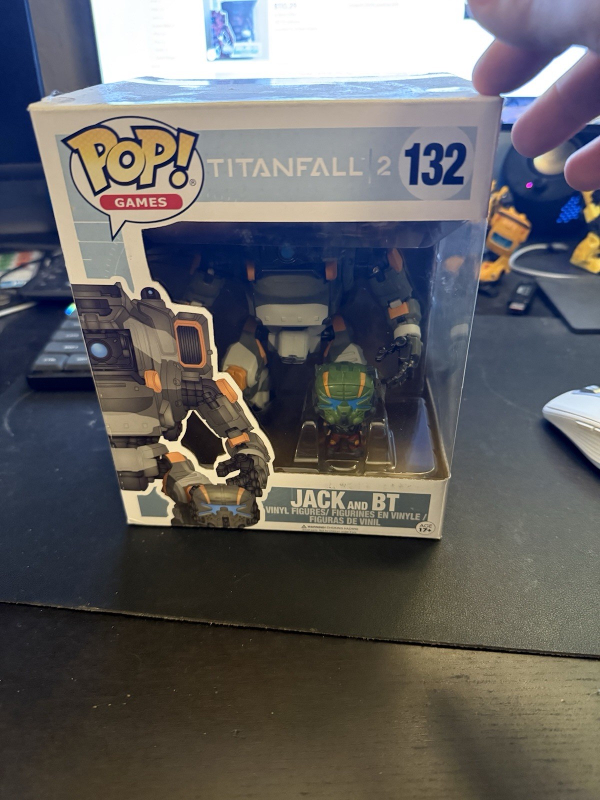 Funko Pop Games Titanfall 2 Jack and BT Vinyl Figure #132 Funko Pop Games Titanfall 2 Jack and BT Vinyl Figure #132