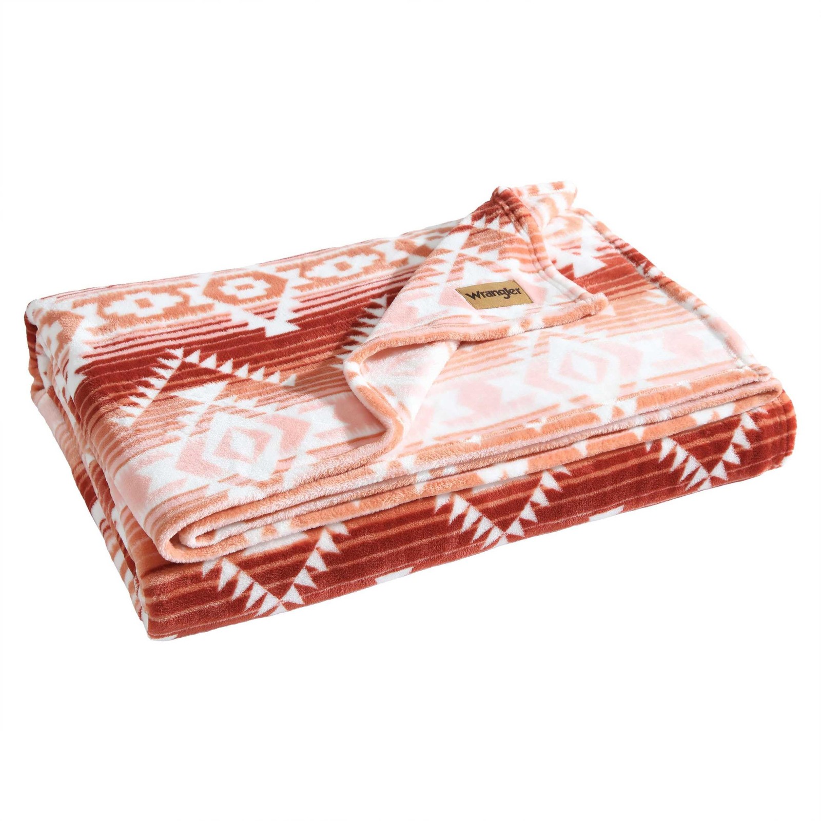 Wrangler Reversible Blanket, Jericho Peach Pink Queen